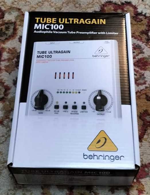 Amplificator microfon Behringer Tube Ultragain MIC1000