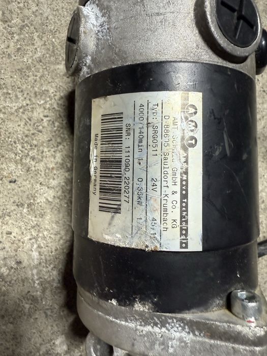 Motor cu reductor pentru cazane de magiun palinca ..