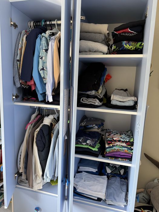 Dulap copil compartimentat