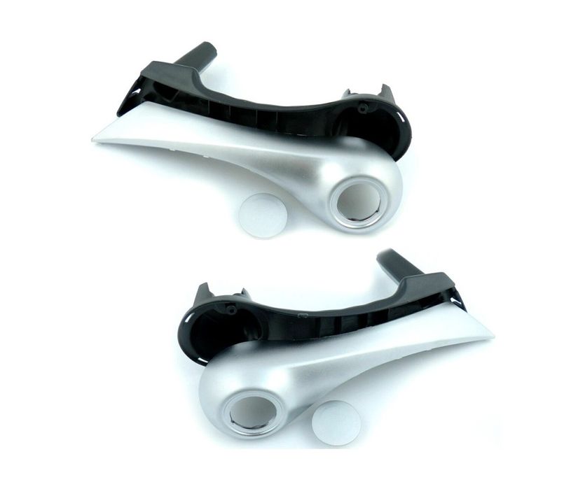 Вътрешнa лява и дясна дръжкa за врата, Renault, Megane 2, Хром