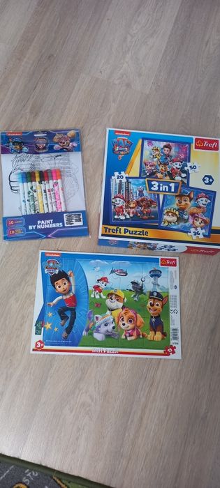 Puzzle patrula catelusilor si Peppa Pig