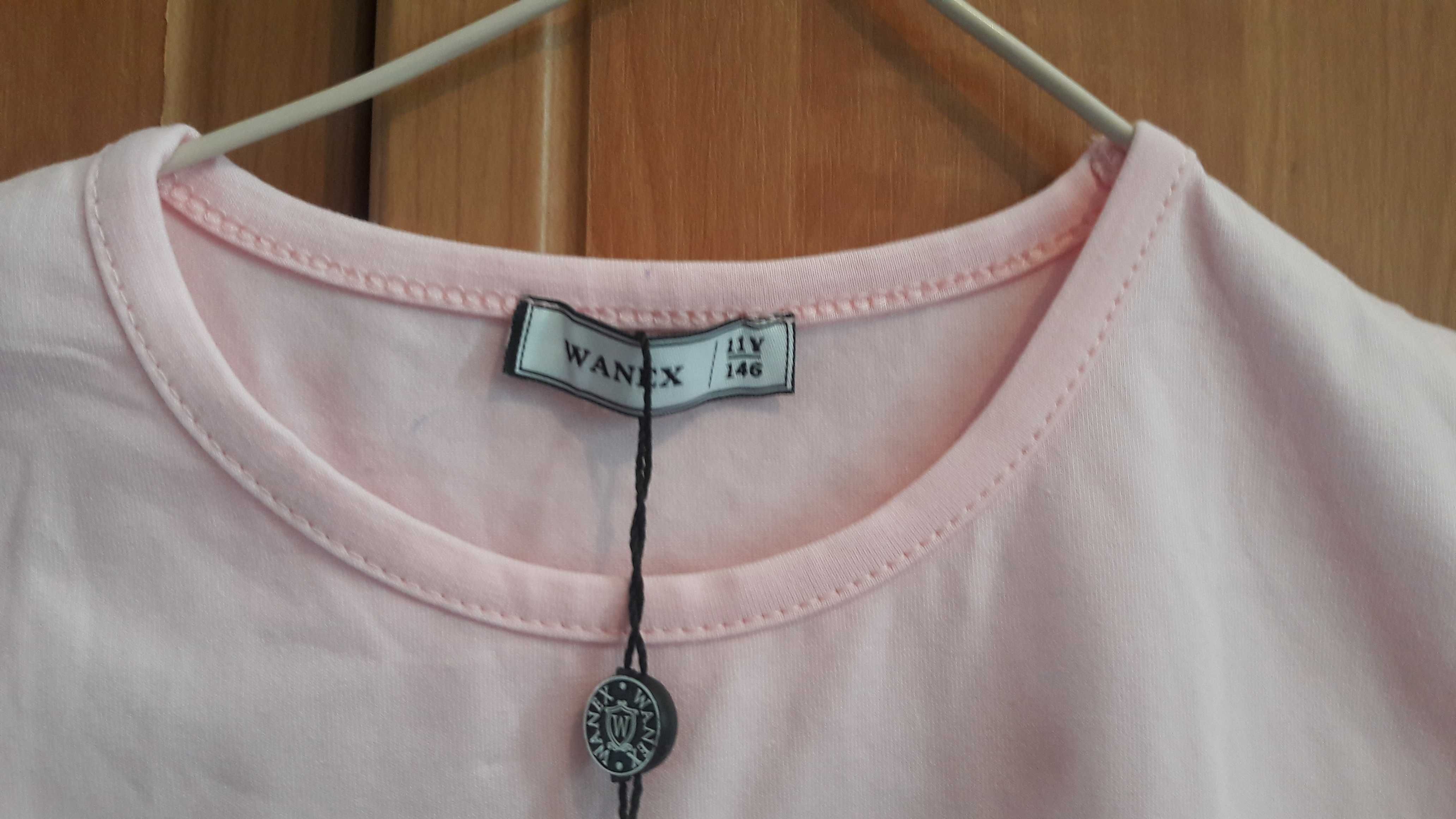 Продаю красивую розовую детскую футболку только в Темиртау