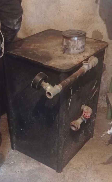 Прити - Камина на дърва с водна риза за 3 радиатора