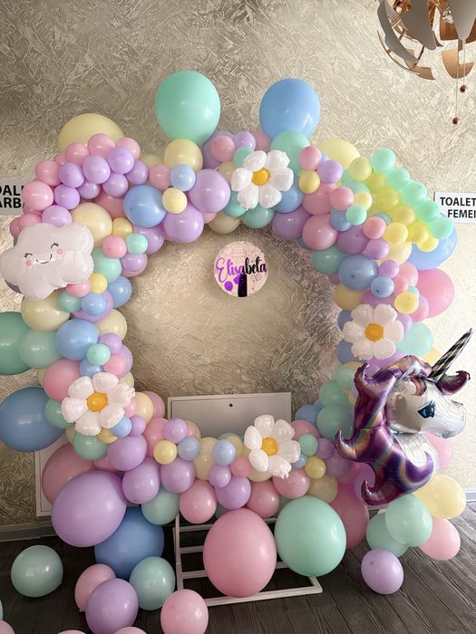 Aranjament decor baloane  botez nunta majorat