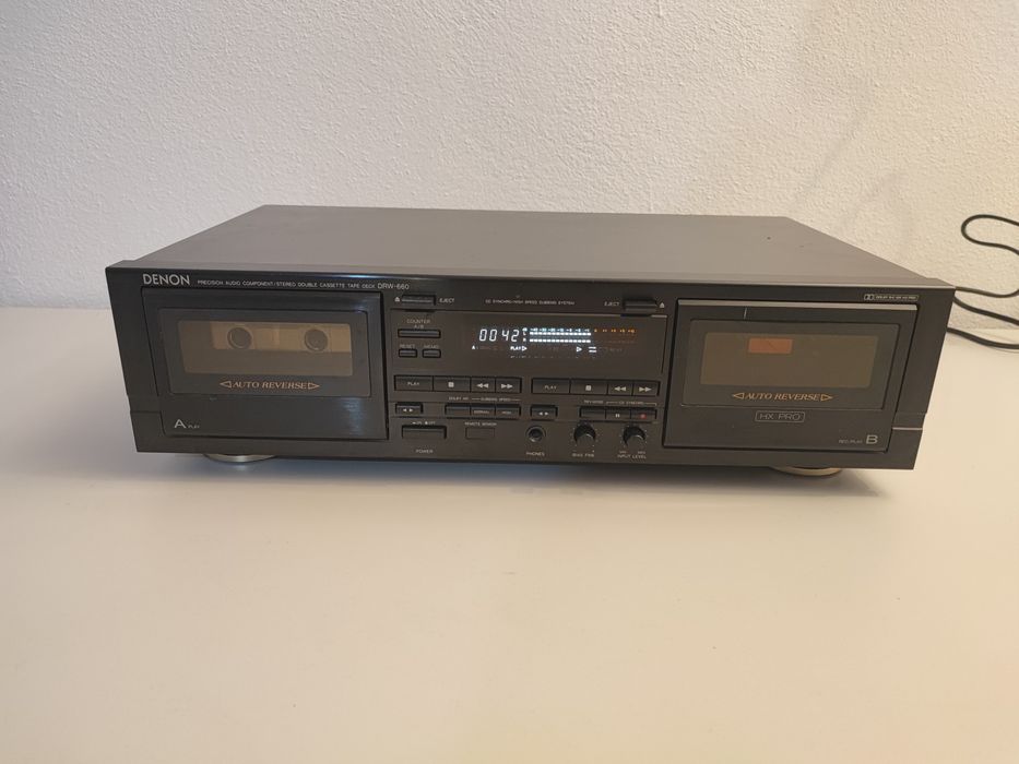 Deck Denon DRW 660 dublu auto reverse
