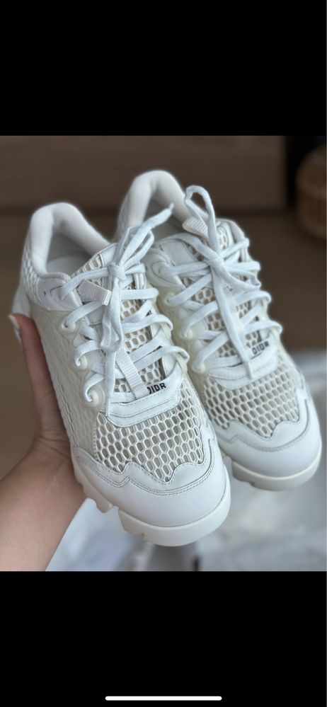 Dior D-connect sneakers white 39.5