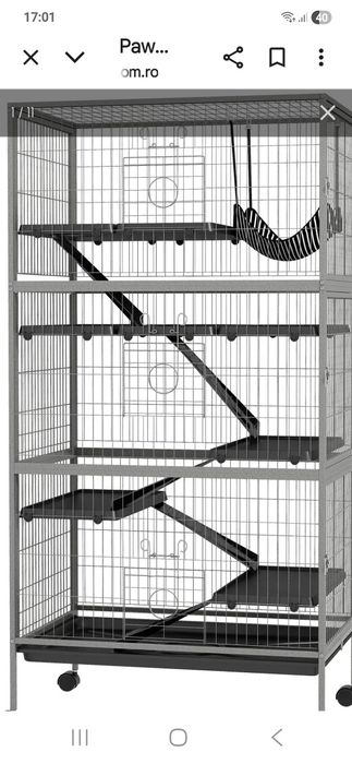 Vand cusca spațioasă ptr rozatoare