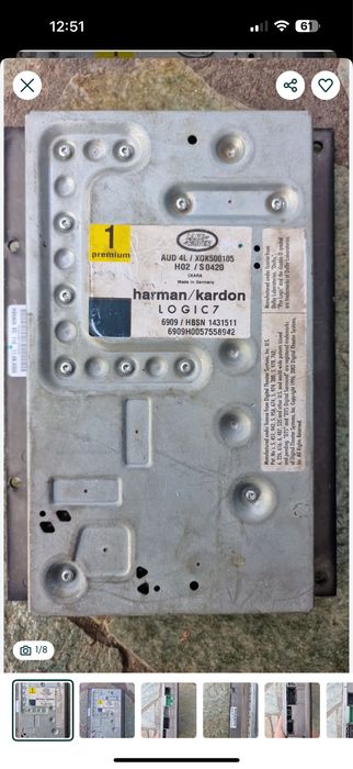 Amplificator Harman Kardon Logic 7 Land Rover Range Discovery Sport 3