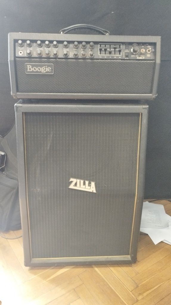 Mesa Boogie head Mark lv 2x12cabinet Zilla