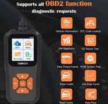 Tester auto universal NOU cu mufa obd