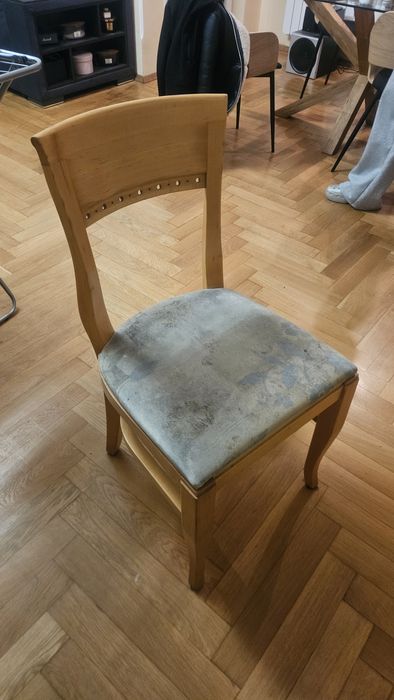 Дървени трапезни столове 6 броя