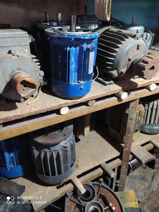 Электродвигателя, редуктора