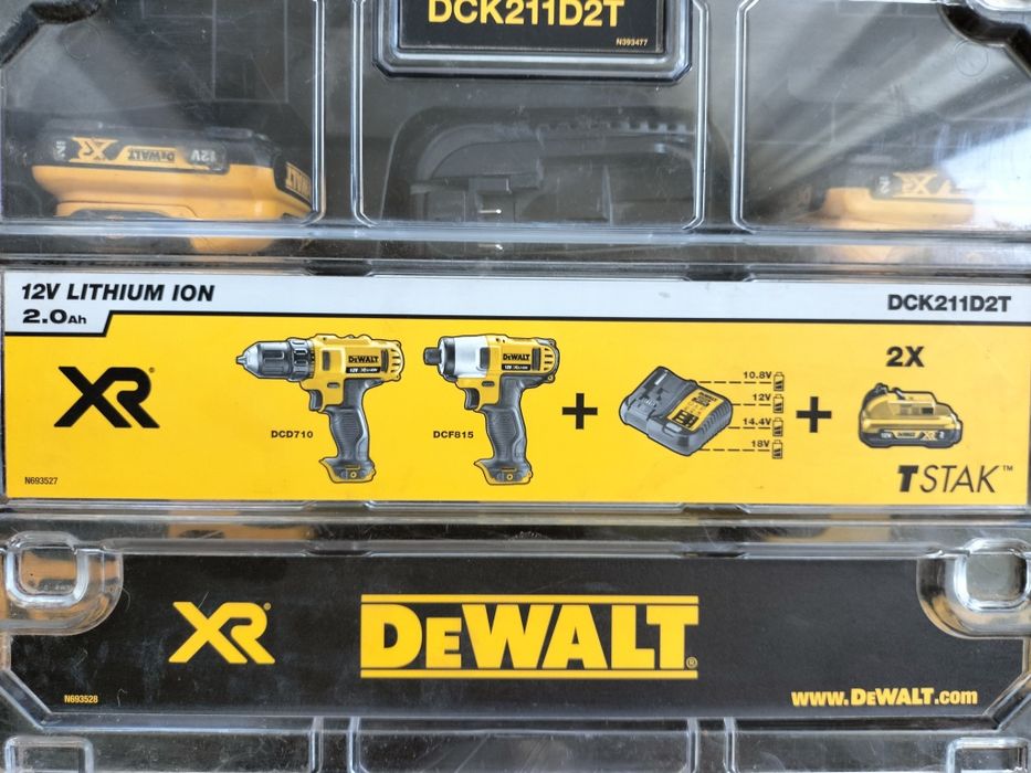 Trusa DeWalt, bormașină cu mandrină