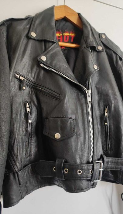Кожено яке на марката Hot Leathers