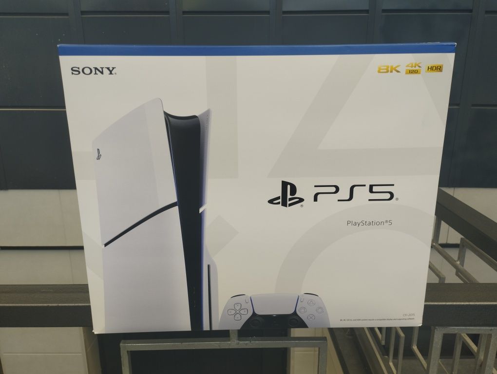 Sony PlayStation 5 Slim 1TB с дисководом, Новый! Регион Америка строго