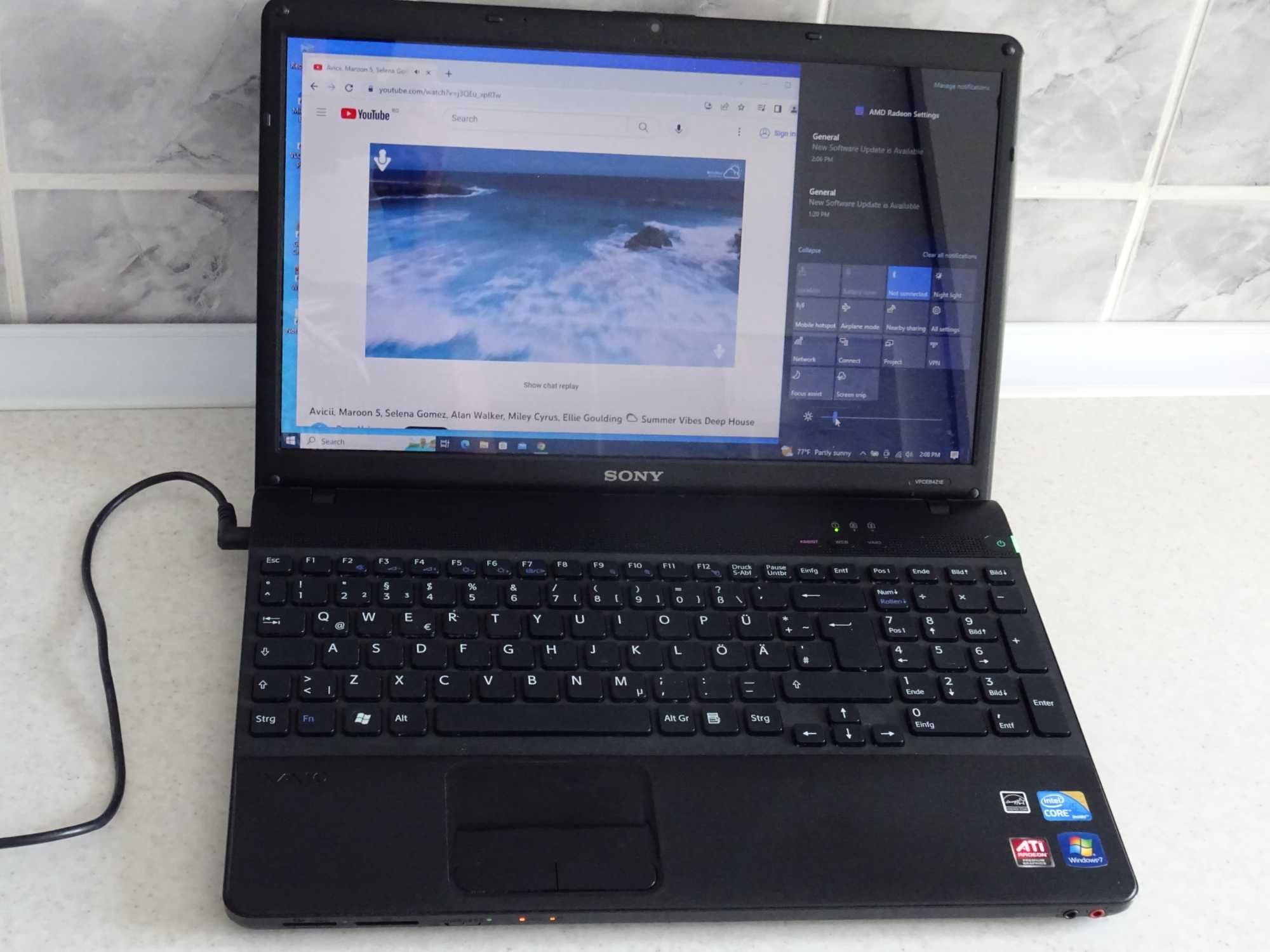 laptop Sony Vaio i5 4x2.90 GHz, hdd 500GB , 4Gb ram