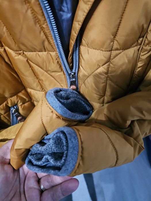 Geaca groasa dama muștar M District