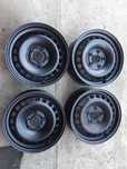 Set 4 x jante tabla vag R15 5x112 6J ET45 CB 57.1 passat b5 b5.5/golf5