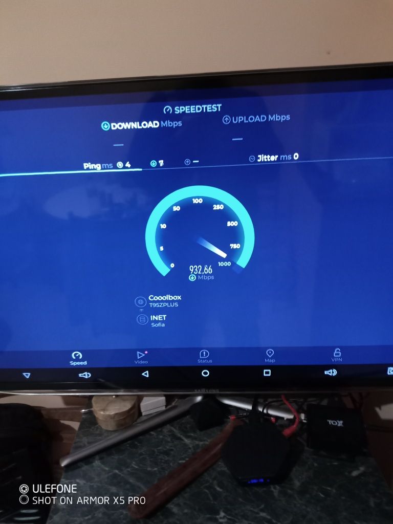 РАЗПРОДАЖБА. Тв бокс TOX3   4/32   S905X4.