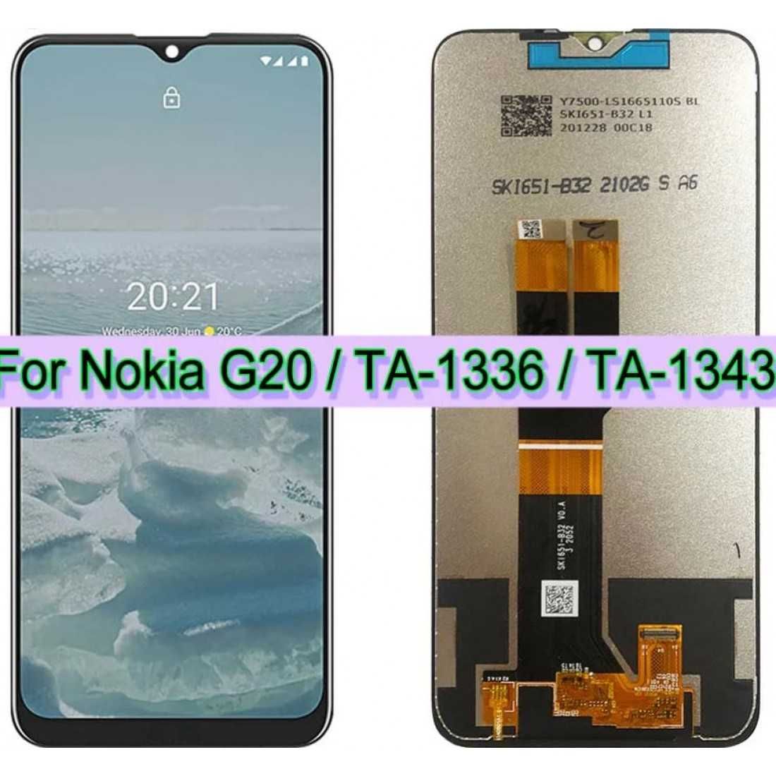 LCD Дисплей с тъчскрийн за Nokia G10 / G20  SS000263 комплект