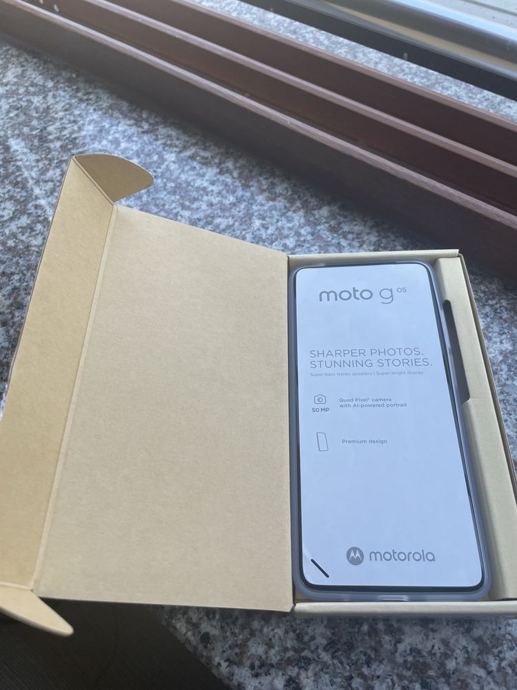 Телефон Motorola Moto g05 с гаранция