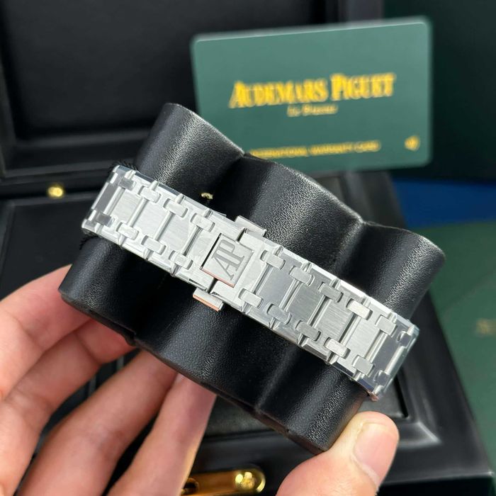 audemars piguet royal oak Extra-thin сребристо/синьо
