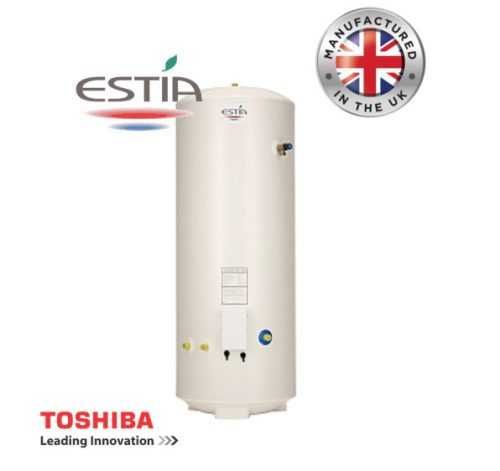 Бойлер Toshiba Estia от неръждаема стомана със серпентина 210 л.