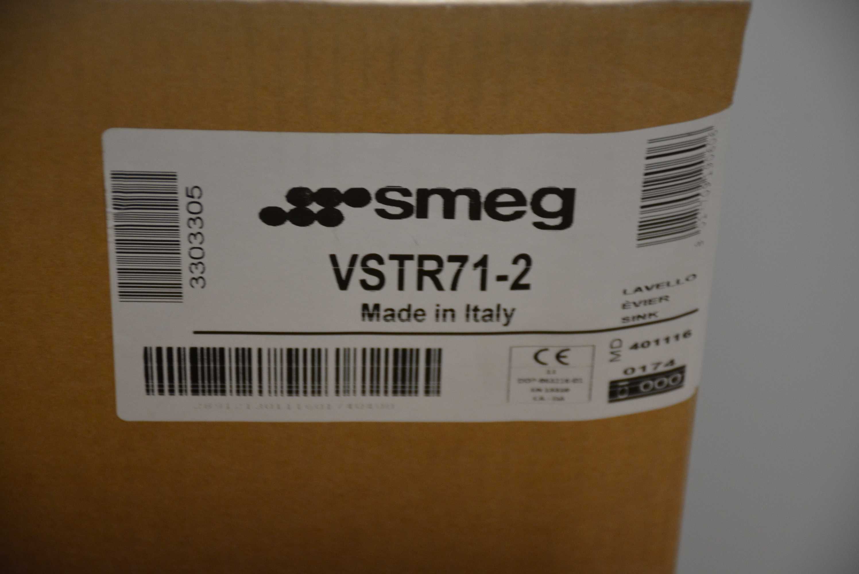 Мивка за вграждане SMEG VSTR71-2