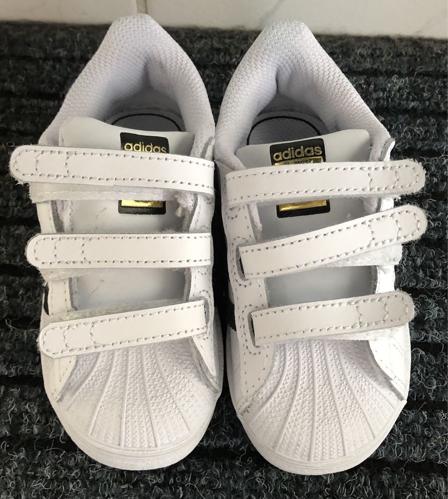 Pantofi piele Adidas Superstar Cf I EF4842, marimea 23