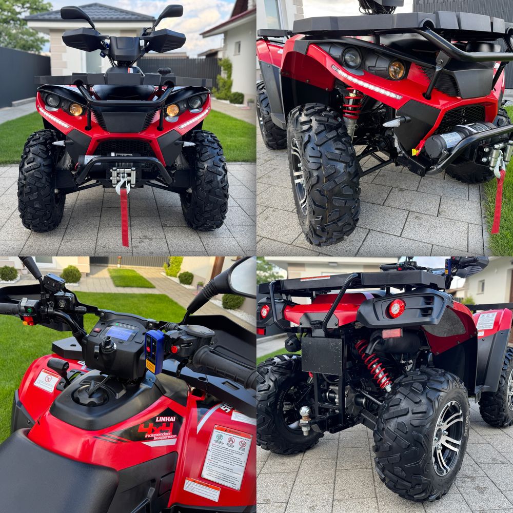 Atv 968 Km Linhai 500 Dragon Fly 2022 ca NOU  (nu Cf moto 520 promax