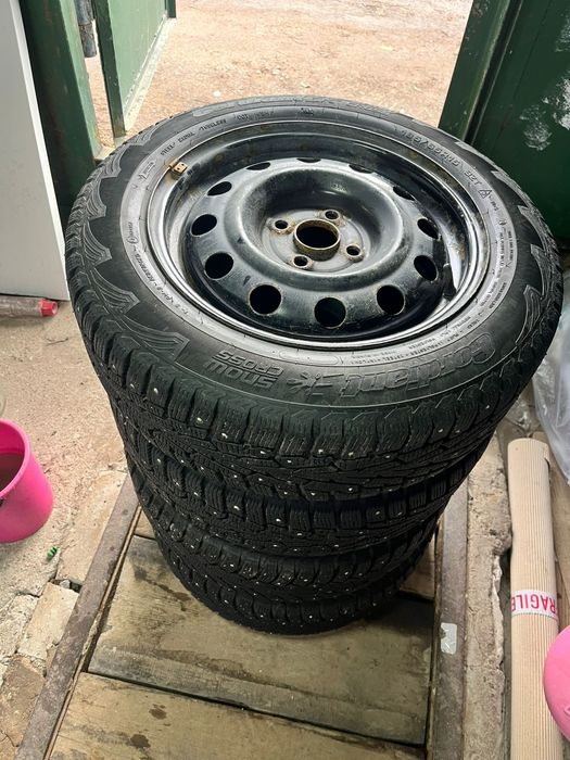 Продам колёса комплект радиус 15