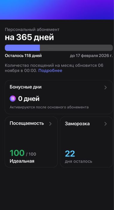 1fit абонемент фитнес