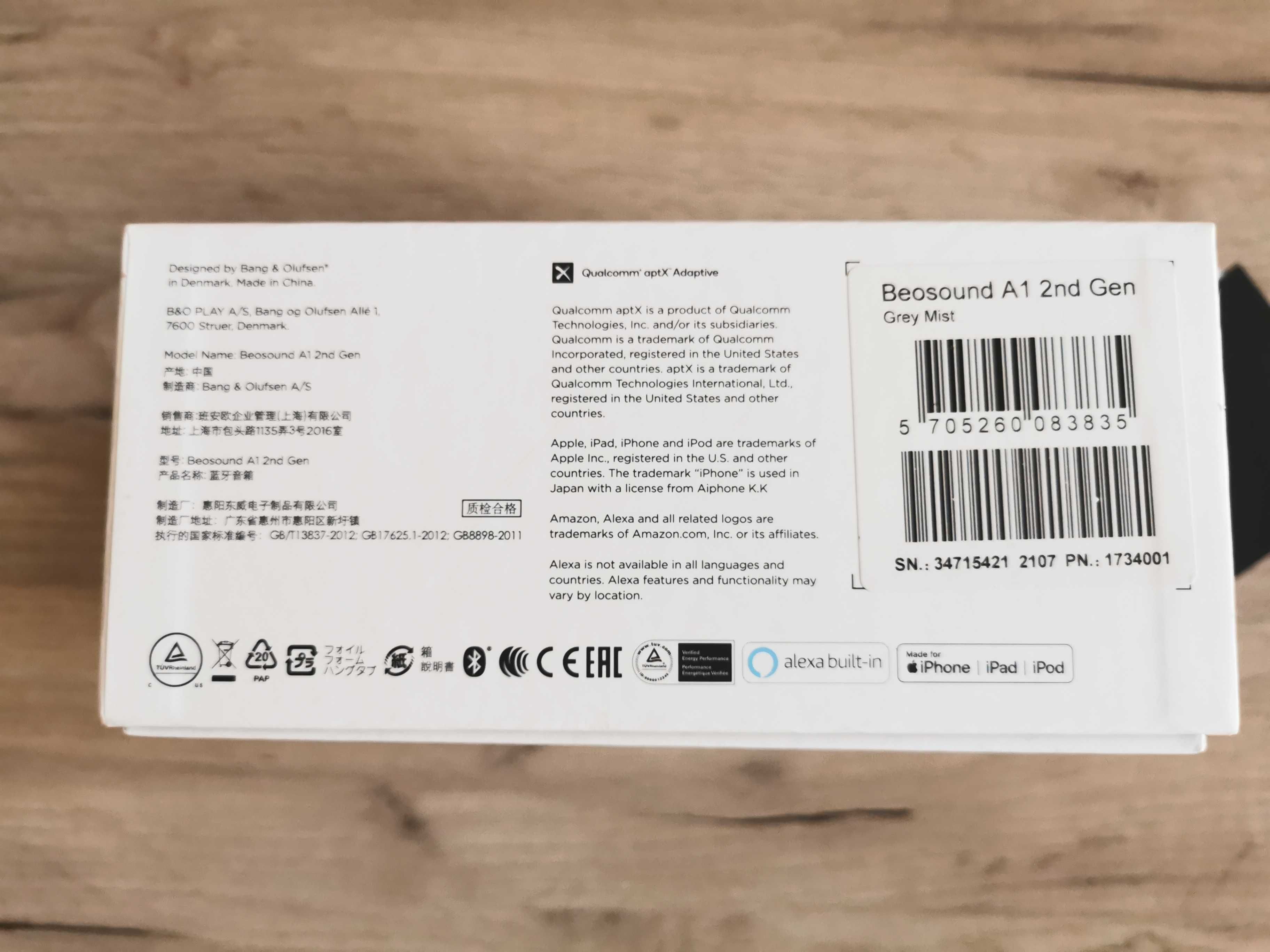 Bang Olufsen beoplay a1