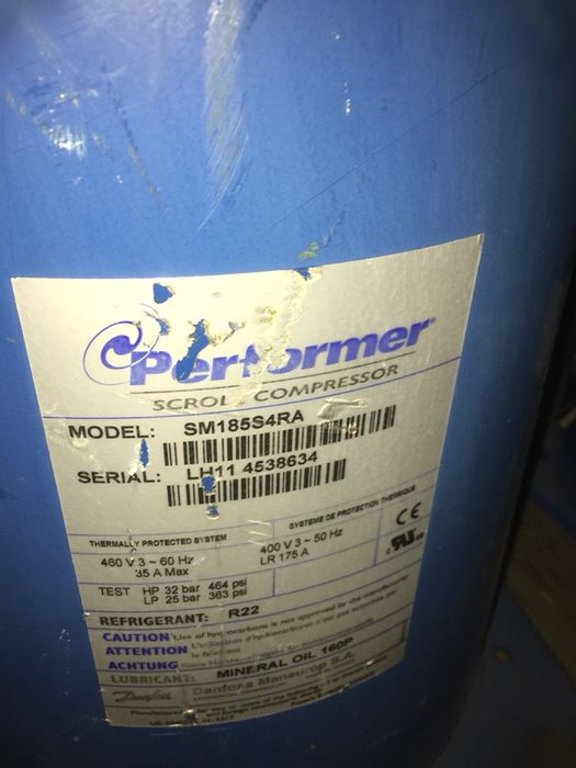 Compresor Frigorific Danfoss (Trane,Copeland Scroll,Maneurop)