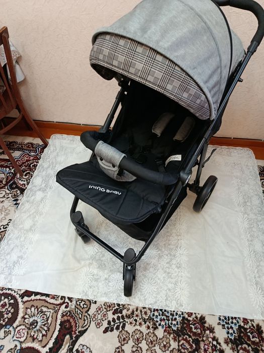 Детская коляска ining beby новая. Bolalar aravachasi kolyaska