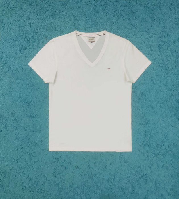 Tricou Tommy Hilfiger - Pearl White