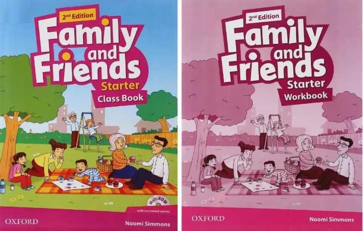 Доставка. Family and Friends 2-nd edition class book + workbook