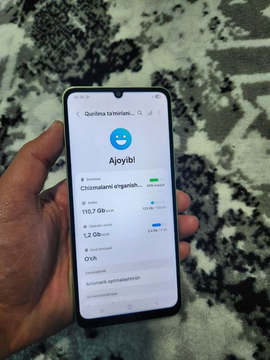 Samsung A05 128 Gb sroshni