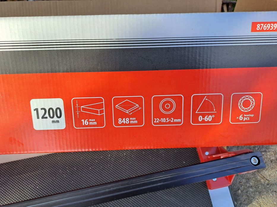 Машина за плочки 120см