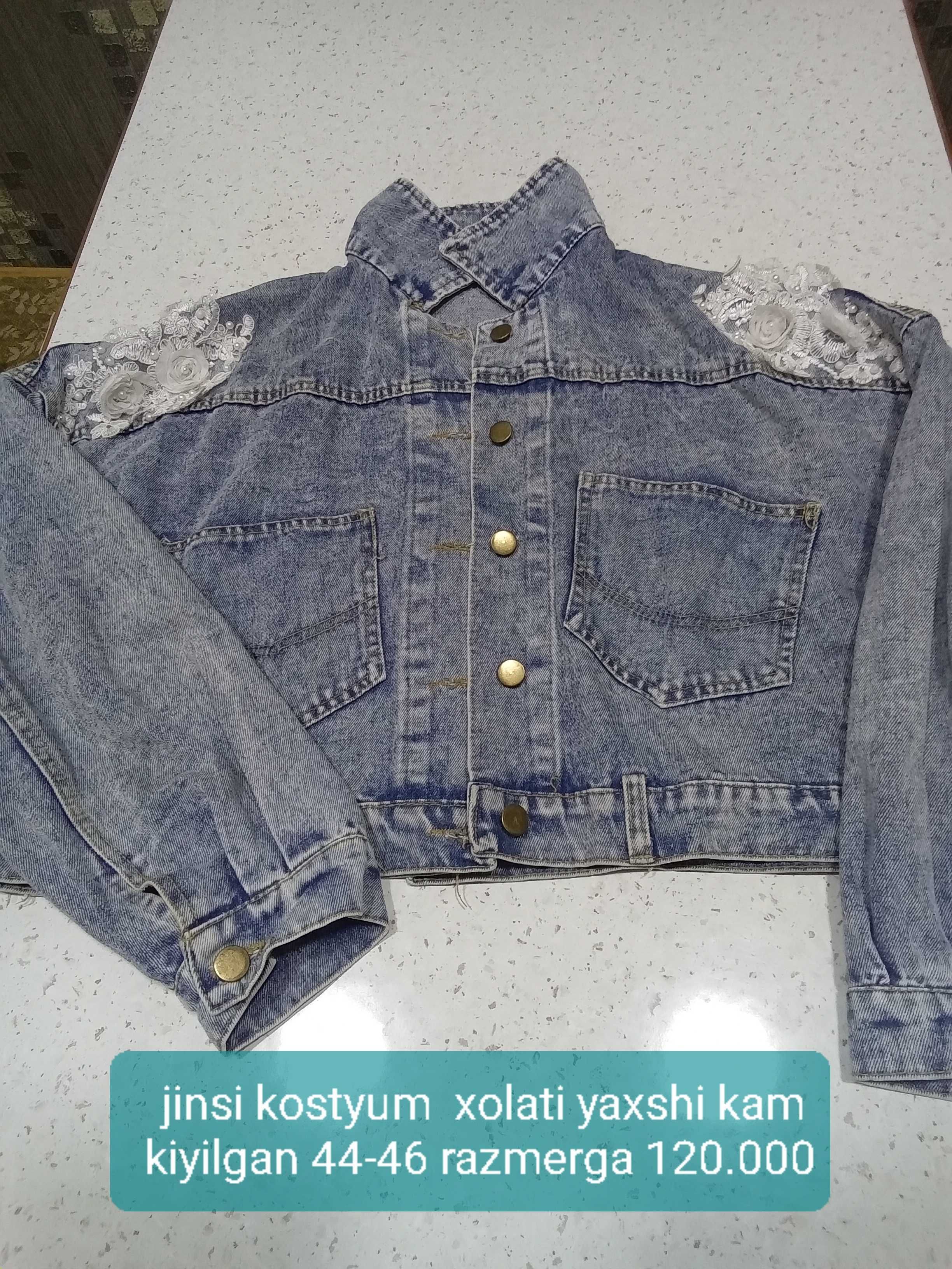 Ayollar djensi kostyumlari sotiladi