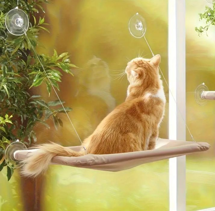 Хамак за котки с вакуум