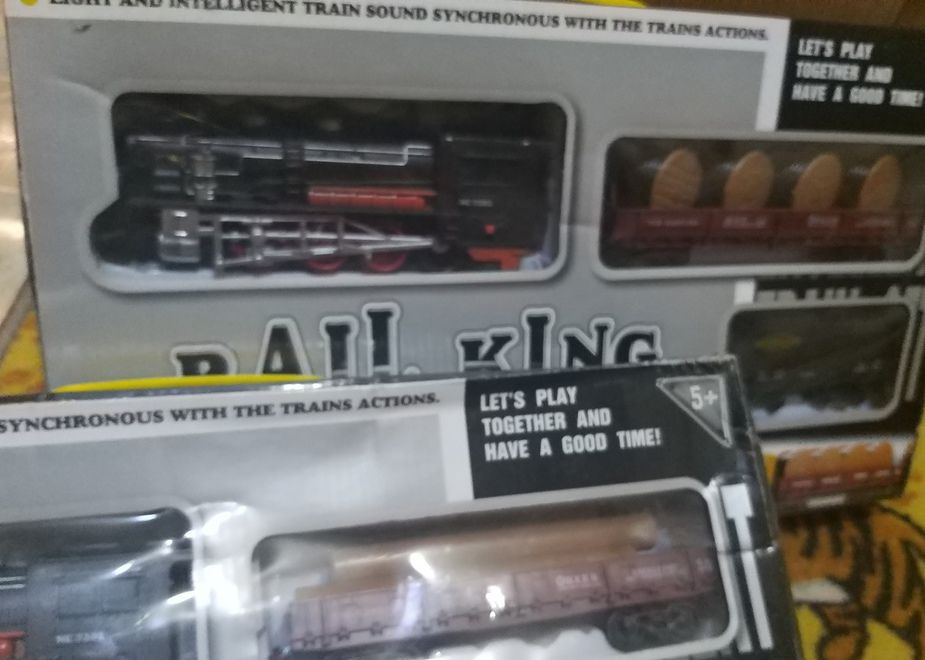 KING детская железная дорога новая в упаковке.