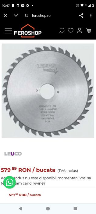 Panza incizor Leuco topline