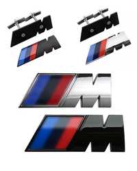 BMW M Power Grile Portbagaj Aripi Interior Negru Lucios Mat Crom Logo