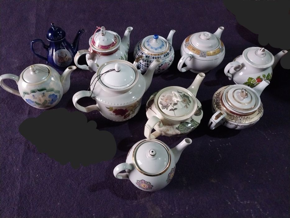 Чайники фарфор.Целые.СССР.