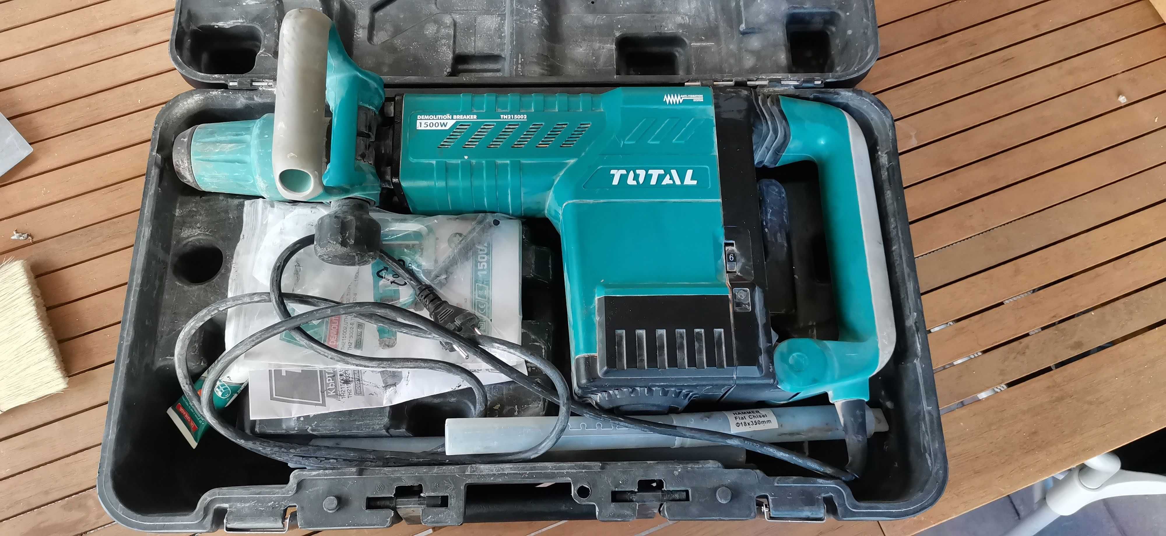 Къртач TOTAL, SDS Max, 1500 W