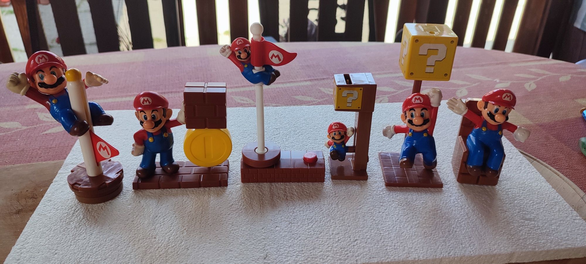 Figurine Mario,Luigi,Ioshi,Peach,Toad