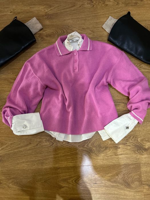 Zara mango hm пуловери