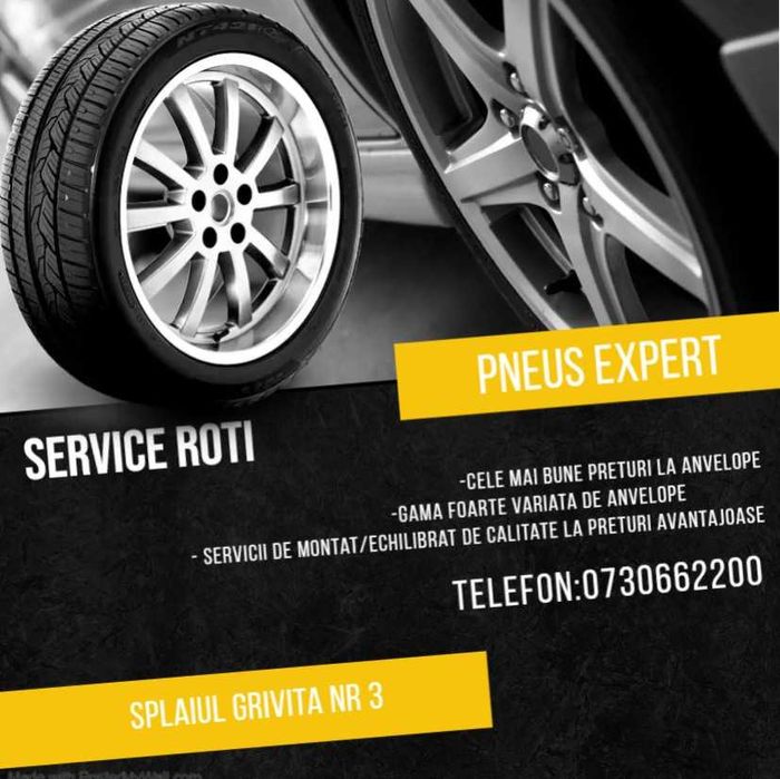Vulcanizare/Vulcanizare mobila/Service roti/Hotel anvelope/Baterii