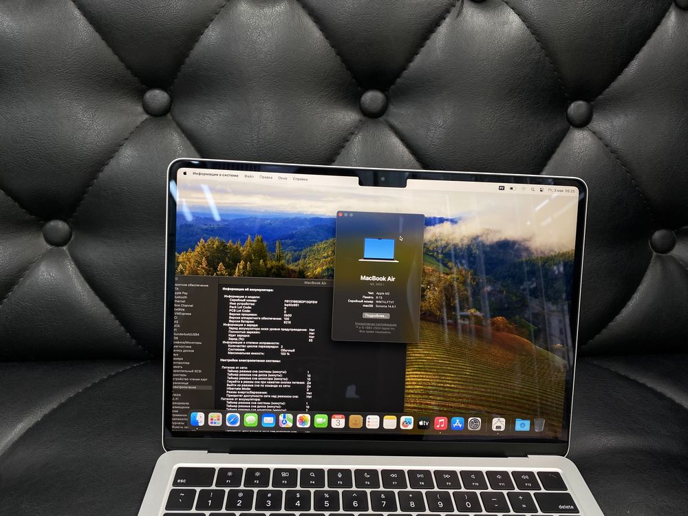 Apple MacBook Air M2 2 цикл 8/256GB 2022 года в идеальном состоянии